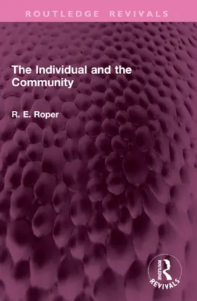 Roper | The Individual and the Community | Buch | 978-1-032-76957-8 | www2.sack.de