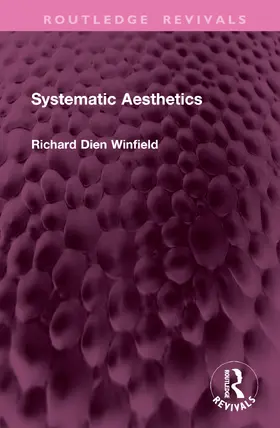 Winfield |  Systematic Aesthetics | Buch |  Sack Fachmedien