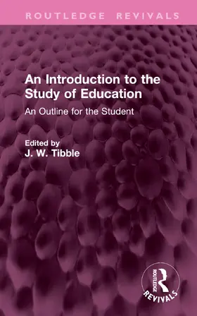 Tibble |  An Introduction to the Study of Education | Buch |  Sack Fachmedien