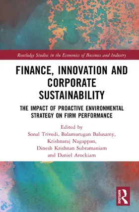 Balusamy / Trivedi / Arockiam |  Finance, Innovation and Corporate Sustainability | Buch |  Sack Fachmedien