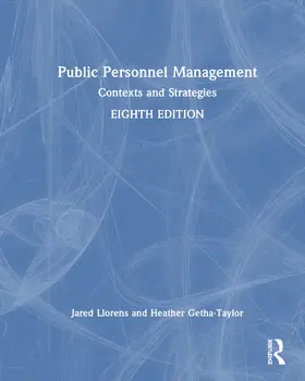 Llorens / Getha-Taylor |  Public Personnel Management | Buch |  Sack Fachmedien