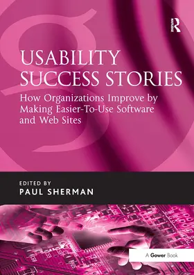 Sherman | Usability Success Stories | Buch | 978-1-032-83769-7 | www2.sack.de