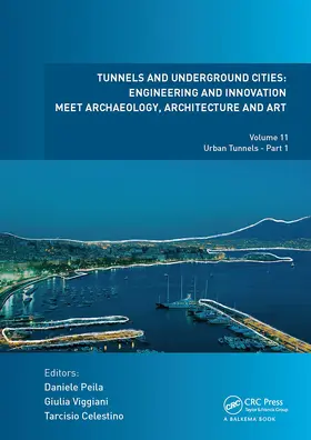 Peila / Viggiani / Celestino |  Tunnels and Underground Cities | Buch |  Sack Fachmedien