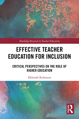 Robinson |  Effective Teacher Education for Inclusion | Buch |  Sack Fachmedien