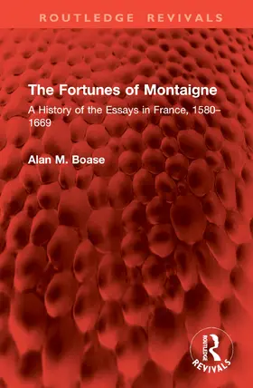 Boase |  The Fortunes of Montaigne | Buch |  Sack Fachmedien