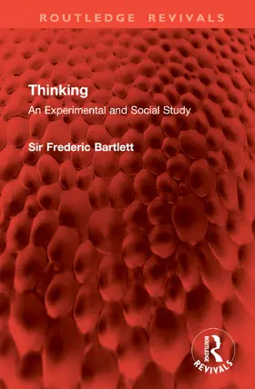 Bartlett |  Thinking | Buch |  Sack Fachmedien