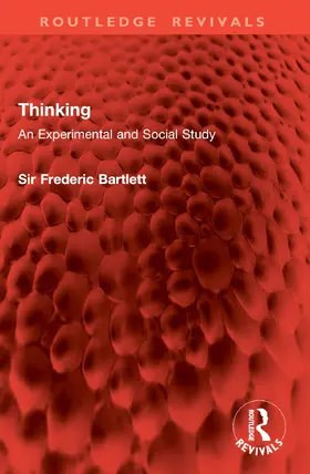 Bartlett |  Thinking | Buch |  Sack Fachmedien