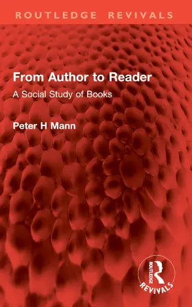Mann |  From Author to Reader | Buch |  Sack Fachmedien