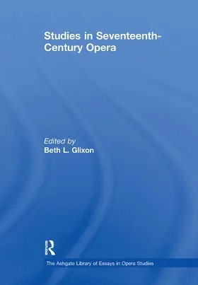 Glixon | Studies in Seventeenth-Century Opera | Buch | 978-1-032-91915-7 | www2.sack.de