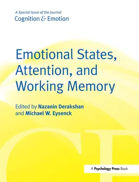 Derakhshan / Eysenck |  Emotional States, Attention, and Working Memory | Buch |  Sack Fachmedien