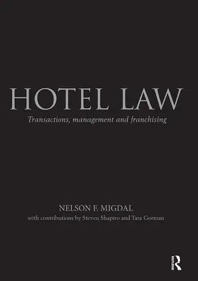 Migdal |  Hotel Law | Buch |  Sack Fachmedien