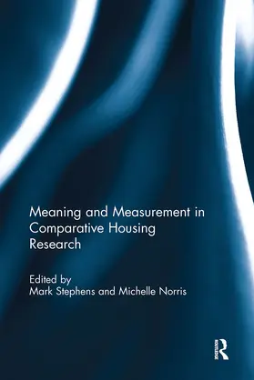 Stephens / Norris |  Meaning and Measurement in Comparative Housing Research | Buch |  Sack Fachmedien