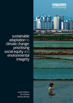 Brown / Siri |  Sustainable Adaptation to Climate Change | Buch |  Sack Fachmedien