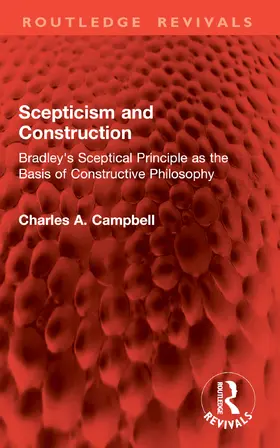 Campbell |  Scepticism and Construction | Buch |  Sack Fachmedien