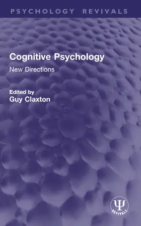 Claxton |  Cognitive Psychology | Buch |  Sack Fachmedien