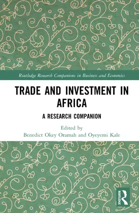 Oramah / Kale |  Trade and Investment in Africa | Buch |  Sack Fachmedien