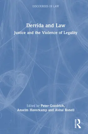 Haverkamp / Goodrich / Ronell |  Derrida and Law | Buch |  Sack Fachmedien