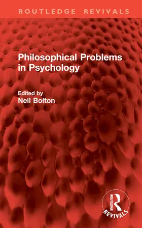 Bolton |  Philosophical Problems in Psychology | Buch |  Sack Fachmedien