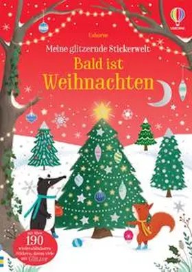 Greenwell |  Meine glitzernde Stickerwelt: Bald ist Weihnachten | Buch |  Sack Fachmedien