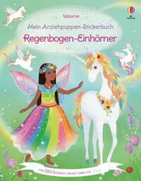 Watt |  Mein Anziehpuppen-Stickerbuch: Regenbogen-Einhörner | Buch |  Sack Fachmedien