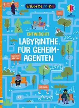  Usborne Minis: Entwischt! Labyrinthe für Geheimagenten | Buch |  Sack Fachmedien
