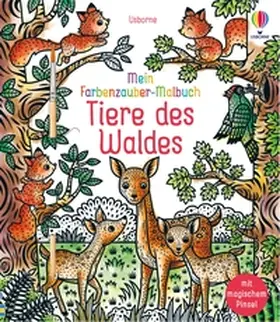 Cole |  Mein Farbenzauber-Malbuch: Tiere des Waldes | Buch |  Sack Fachmedien