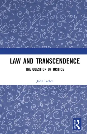 Lechte |  Law and Transcendence | Buch |  Sack Fachmedien