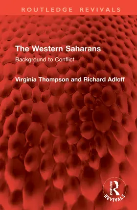 Adloff / Thompson |  The Western Saharans | Buch |  Sack Fachmedien