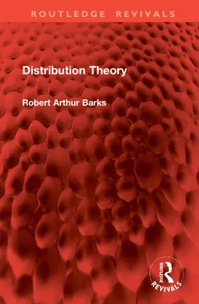 Barks |  Distribution Theory | Buch |  Sack Fachmedien