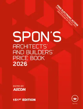 AECOM |  Spon's Architects' and Builders' Price Book 2026 | Buch |  Sack Fachmedien