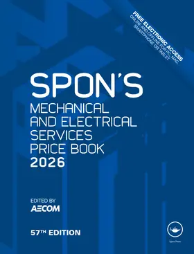 AECOM |  Spon's Mechanical and Electrical Services Price Book 2026 | Buch |  Sack Fachmedien