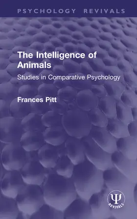Pitt |  The Intelligence of Animals | Buch |  Sack Fachmedien