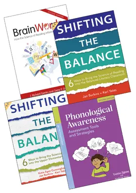 Burkins / Yates / Cunningham |  Shifting the Balance and the Science of Reading 4 Book Bundle | Buch |  Sack Fachmedien