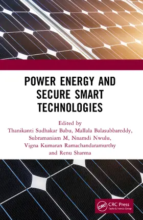 Babu / Balasubbareddy / M |  Power Energy and Secure Smart Technologies | Buch |  Sack Fachmedien