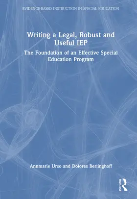 Urso / Berlinghoff |  Writing a Legal, Robust and Useful IEP | Buch |  Sack Fachmedien