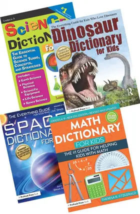 Fitzgerald / Westphal / Anderson |  The Everything Guides for Kids - Math, Science, Space and Dinosaur Dictionary Book Bundle | Buch |  Sack Fachmedien