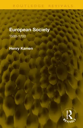 Kamen |  European Society | Buch |  Sack Fachmedien