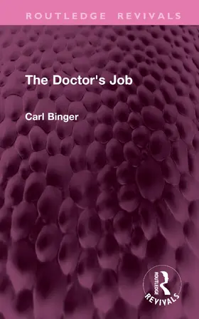 Binger |  The Doctor's Job | Buch |  Sack Fachmedien