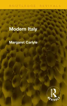 Carlyle |  Modern Italy | Buch |  Sack Fachmedien