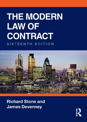 Devenney / Stone |  The Modern Law of Contract | Buch |  Sack Fachmedien