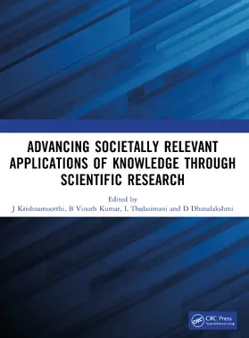 Krishnamoorthi / Kumar / Thulasimani |  Advancing Societally Relevant Applications of Knowledge through Scientific Research | Buch |  Sack Fachmedien