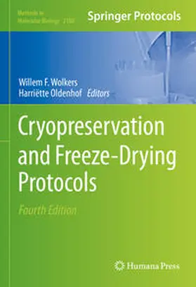 Wolkers / Oldenhof |  Cryopreservation and Freeze-Drying Protocols | eBook | Sack Fachmedien