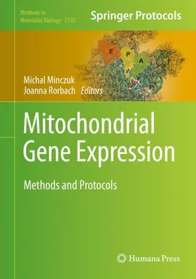Minczuk / Rorbach | Mitochondrial Gene Expression | Buch | 978-1-0716-0833-3 | www2.sack.de
