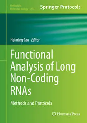 Cao |  Functional Analysis of Long Non-Coding RNAs | eBook | Sack Fachmedien