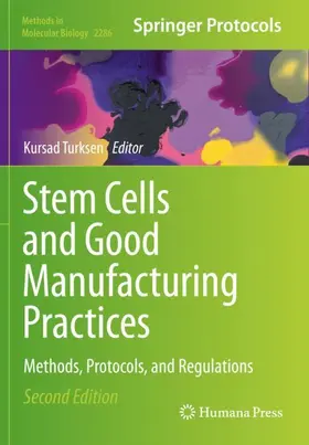 Turksen | Stem Cells and Good Manufacturing Practices | Buch | 978-1-0716-1329-0 | www2.sack.de