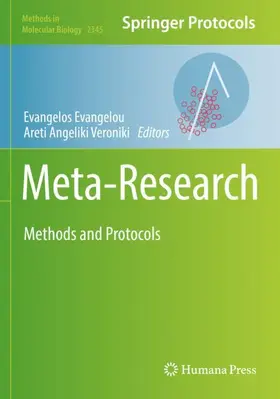 Evangelou / Veroniki | Meta-Research | Buch | 978-1-0716-1568-3 | www2.sack.de