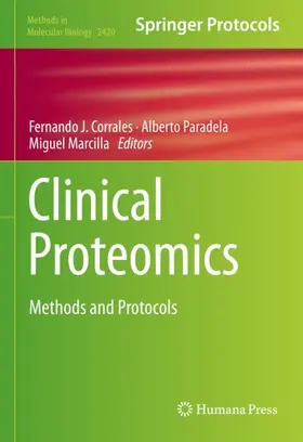 Corrales / Paradela / Marcilla |  Clinical Proteomics | Buch |  Sack Fachmedien
