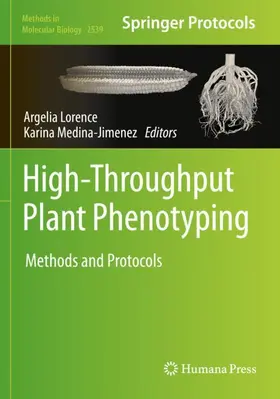 Medina Jimenez / Lorence |  High-Throughput Plant Phenotyping | Buch |  Sack Fachmedien