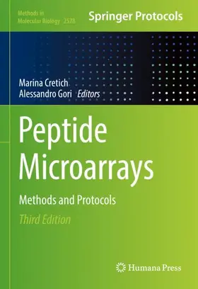 Gori / Cretich |  Peptide Microarrays | Buch |  Sack Fachmedien