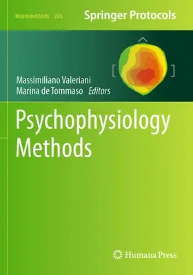 Valeriani / de Tommaso |  Psychophysiology Methods | Buch |  Sack Fachmedien